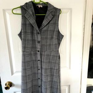 Modcloth tweed collared dress